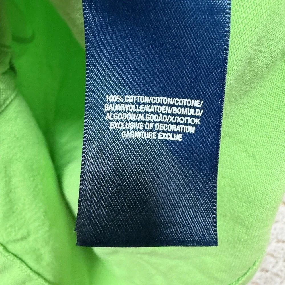 Polo By Ralph Lauren Boys Youth size L (14-16) Green Short Sleeve Collar